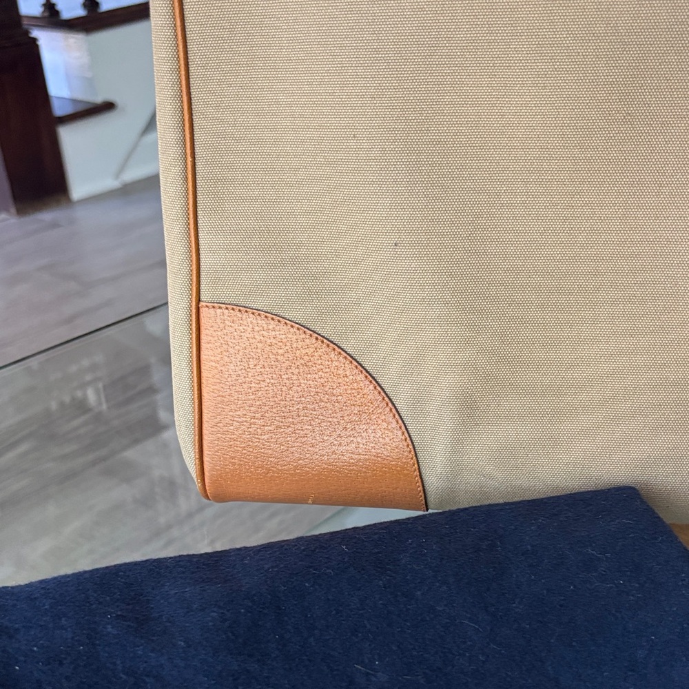 Prada Beige and Orange Women's Tote Bag - Picture 4 of 16